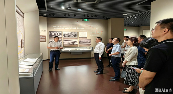 参观学习现场