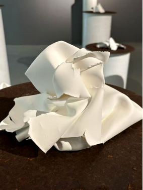 瓷界展览现场作品