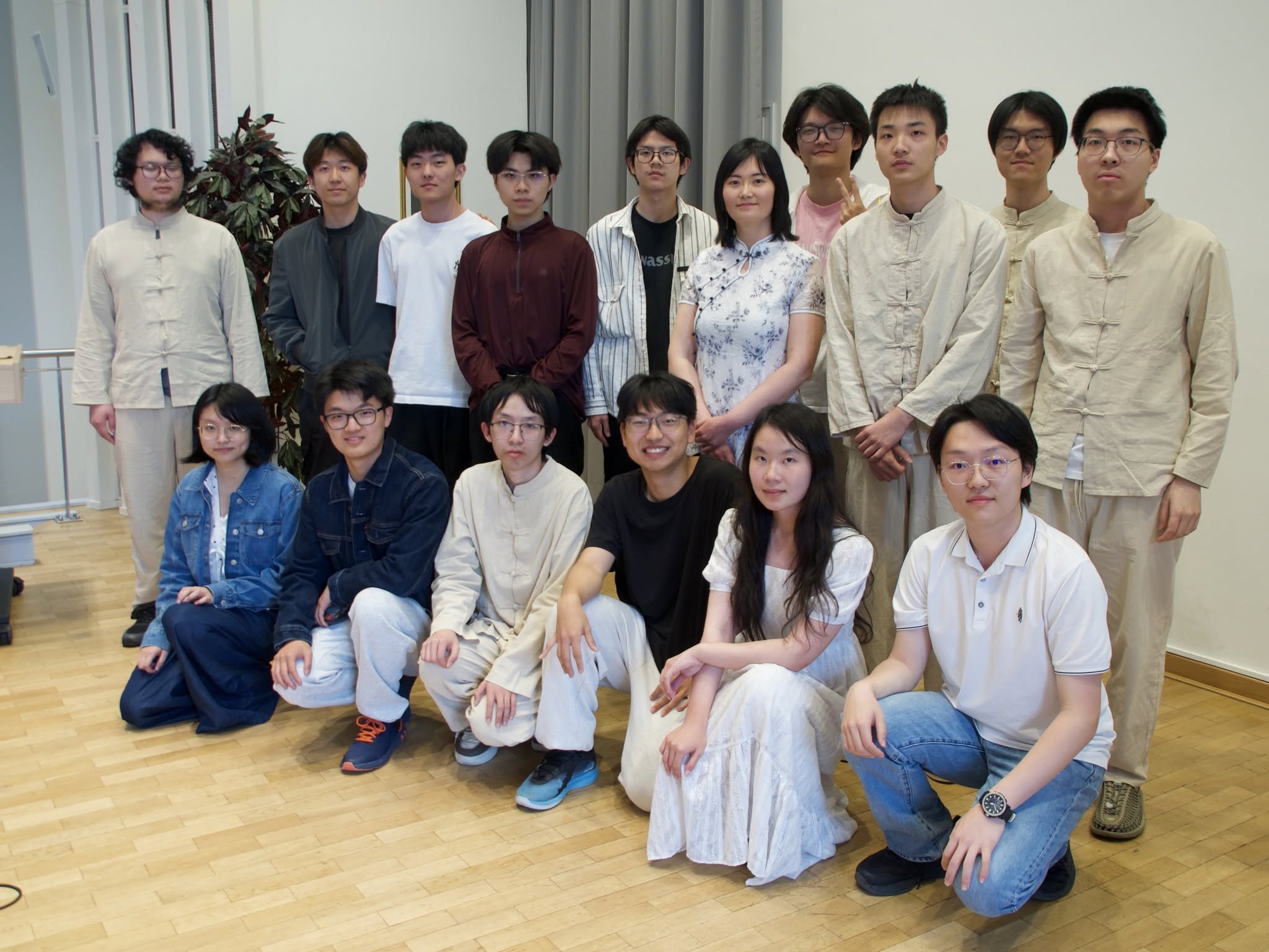 学生合影